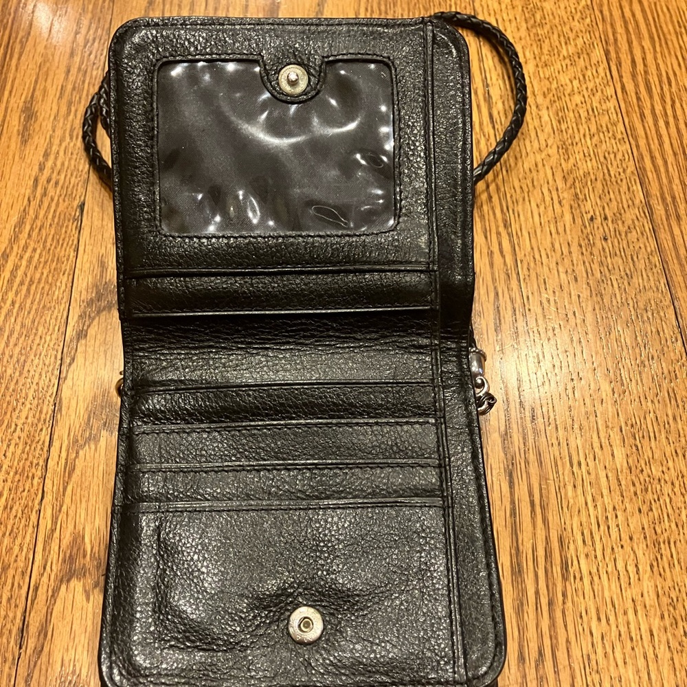 Brighton | Crossbody Wallet Belt Bag Black & Brown - Picture 5 of 10